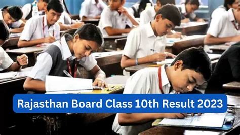 10th class result 2023 rbse news today